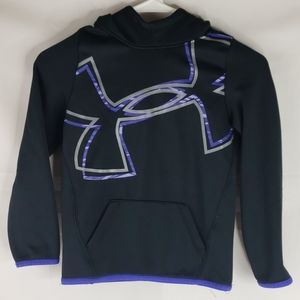 Under armour pullover Hoodie girls size SM A2#16